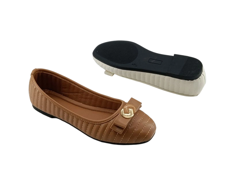 Satin Bow Ballet Flat